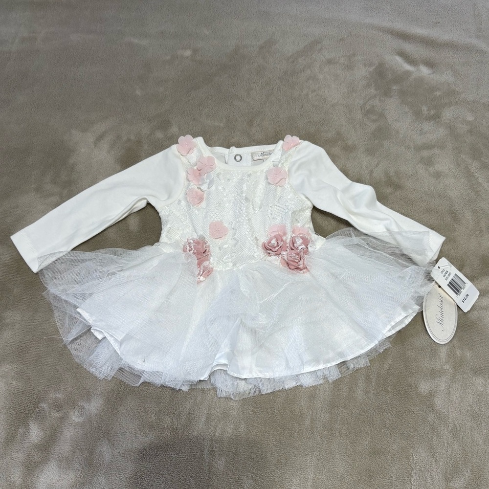 Miniclasix Floral Lace Baby‎ Dress
